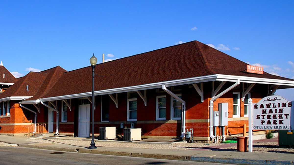 Old Union Pacific Train Depot